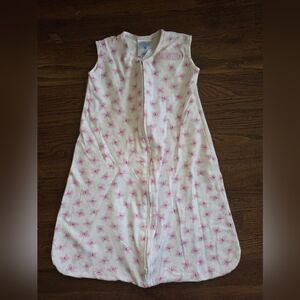Halo Small Pink Butterfly Knit Sleep Sack